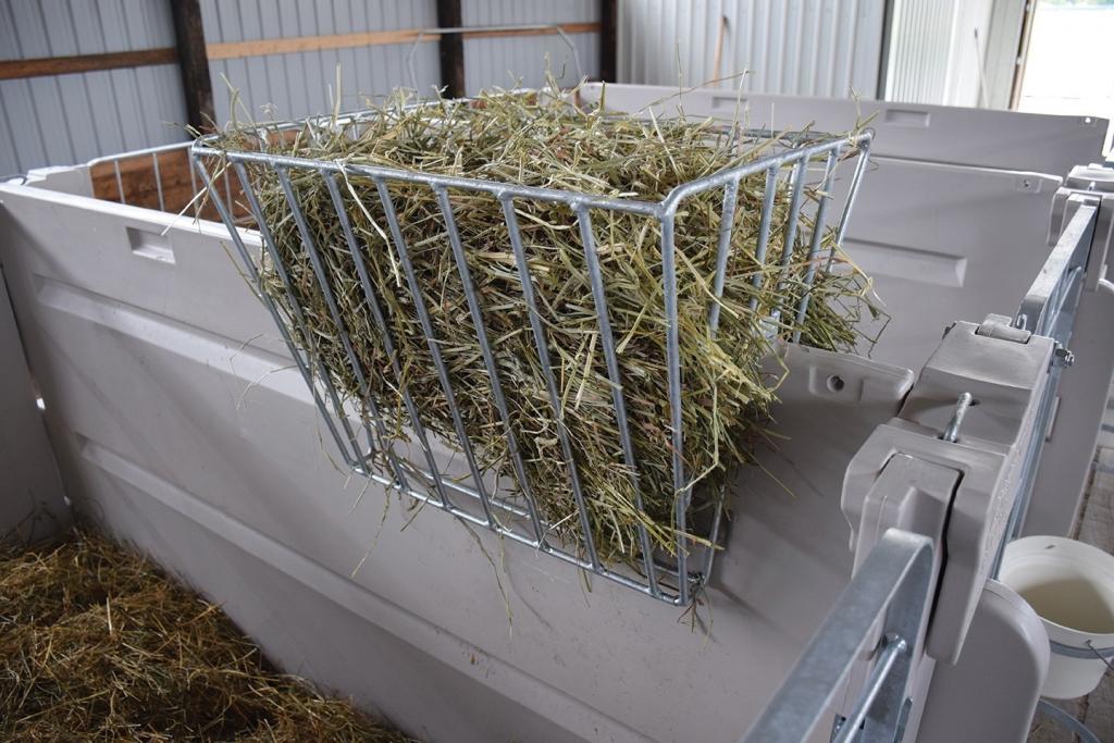 Ultra Flex-Pen Double Hanging Hay Feeder