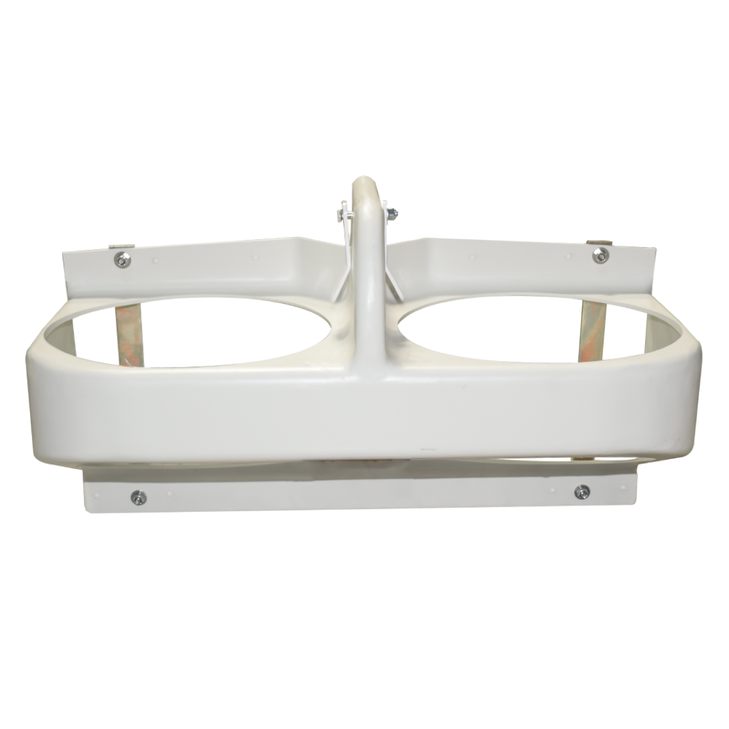 Double Fence Mount Pail Holder