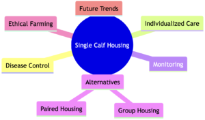 Single-calf housing