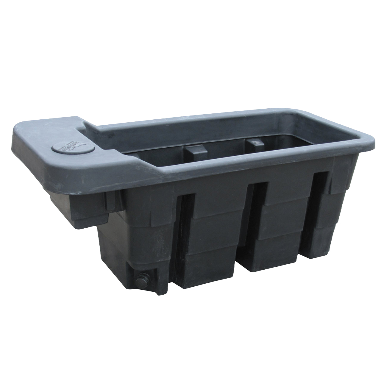 100 gal Rectangular Stock Tan