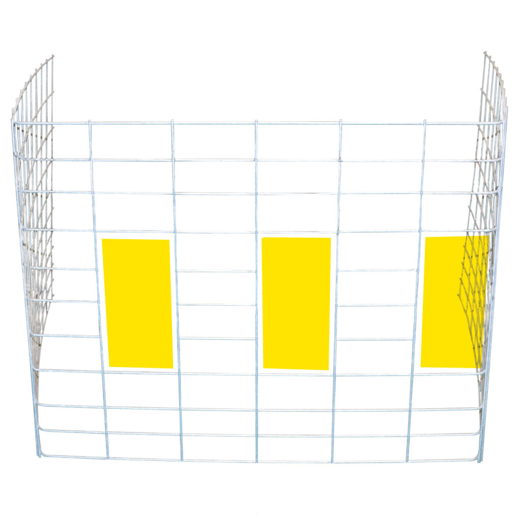 Triple Cut Grid Wire Fence