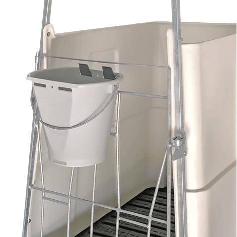 Teat Bucket on Starter Pen